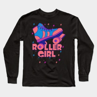 Roller Skating Sexy Outfit Long Sleeve T-Shirt